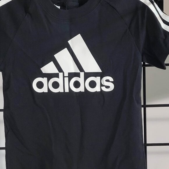Adidas Baby Onesie - Size 9 Months - Stylish Black Athletic Outfit - Picture 3 of 11
